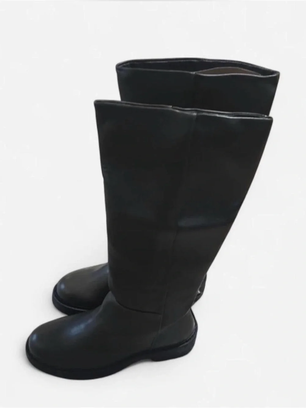 American Eagle Outfitters Black Over-the-Knee Riding Boots